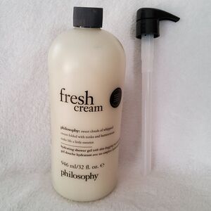 Philosophy Fresh Cream Hydrating Shower Gel 32oz (Jumbo)